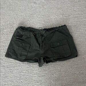 Aeropostale Dark Green Cargo Shorts